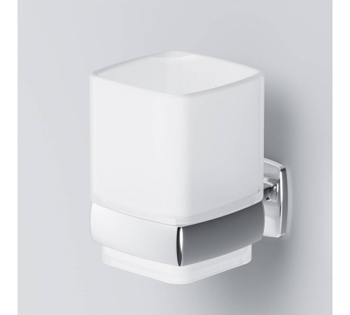 Стакан для зубных щеток AM.PM Gem стеклянный настенный A9034300