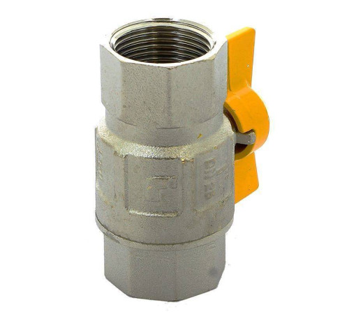 Кран шаровой для газа ITAP London 068 1 ВВ бабочка 0680100