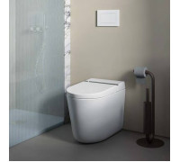 Унитаз-биде напольный Artceram Hype 38х59 см безободковый белый KHYV002 01 00