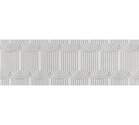 Декор Kerama Marazzi Безана серый светлый обрезной 25х75 см OP\A201\12136R