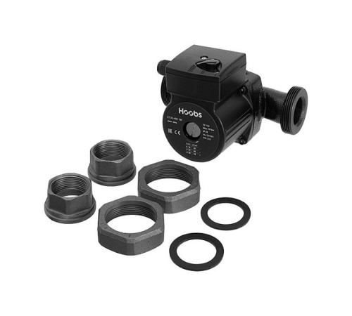 Насос циркуляционный Hoobs CT 32-60S 180 мм 100 Вт с гайками 08106H