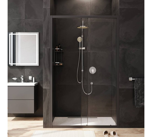 Дверь душевая в нишу AM.PM Gem 120x195 см раздвижная W90G-120-1-195BT