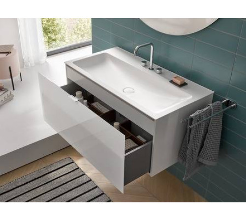 Тумба с раковиной Emco Vanity units 120х52х44 см подвесная белая 9577 114 21 / 9583 274 21 / 9583 510 20