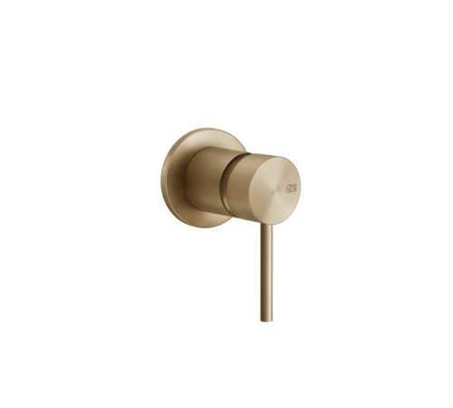 Смеситель для душа встраиваемый Gessi 316 Warm Bronze Brushed PVD 54019#726