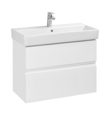 Тумба подвесная Roca Oleta 80х37х54 см 2 ящика белый матовый A857640501