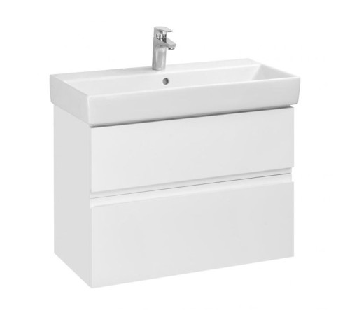 Тумба подвесная Roca Oleta 80х37х54 см 2 ящика белый матовый A857640501