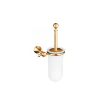 Ершик для унитаза Reperton настенный стеклянная колба бронза RE 223.92