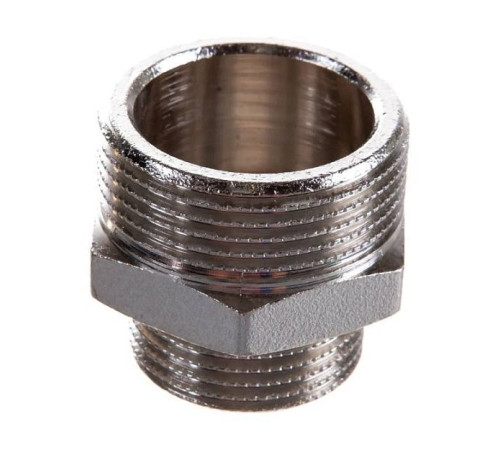 Ниппель никелированный Tiemme 1x1/2 НР-НР 1500205