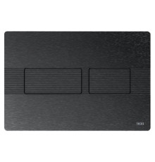 Панель смыва для унитаза TECE TECEsolid двойной смыв графит текстура линии 9240438