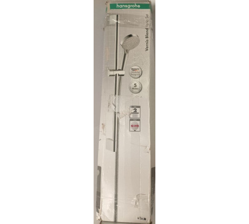 Душевой гарнитур Hansgrohe Vernis Blend Vario 650 мм 100 мм 2 режима 26275000