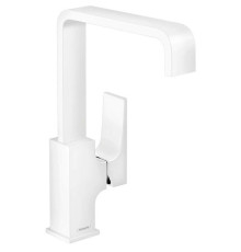 Смеситель для раковины Hansgrohe Metropol 230 однорычажный с донным клапаном Push-Open матовый белый 32511700