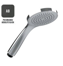 Ручной душ Almar Hand Showers 100 мм Absolute Black Brushed PVD E082114AB