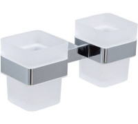 Стаканы с держателем Allen Brau Infinity белый хром 6.21003-00