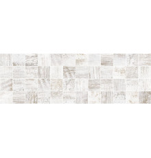Декор мозаичный Laparet Sweep белый 20x60 см MM60114