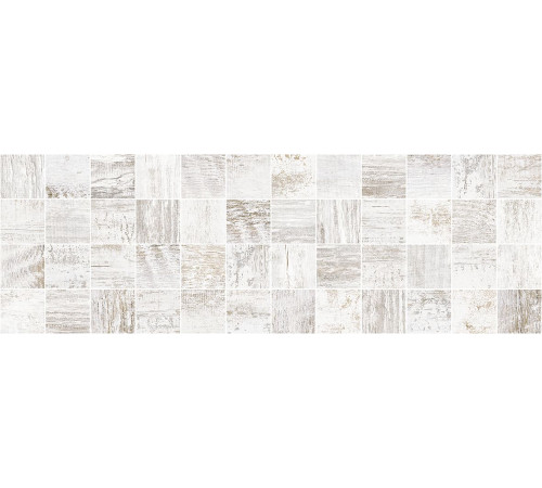Декор мозаичный Laparet Sweep белый 20x60 см MM60114