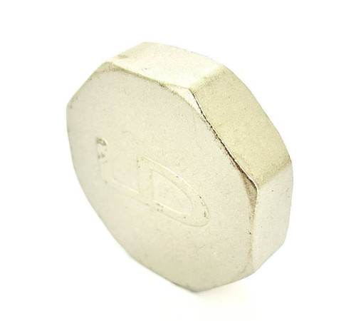 Заглушка латунная LD Pride 2 ВР никелированная 67.504.50