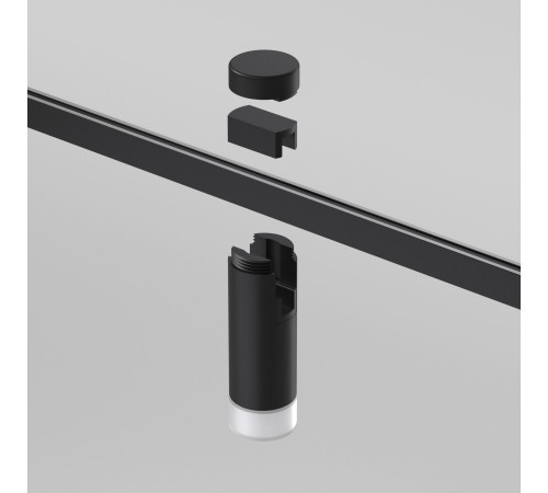 Esthetic Magnetic Трековый светильник 3W 3000K (чёрный) 85116/01