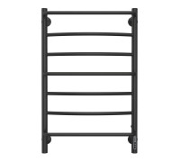 Полотенцесушитель электрический Larusso Евромикс КС П7 500x800 мм черный RAL 9005 8517