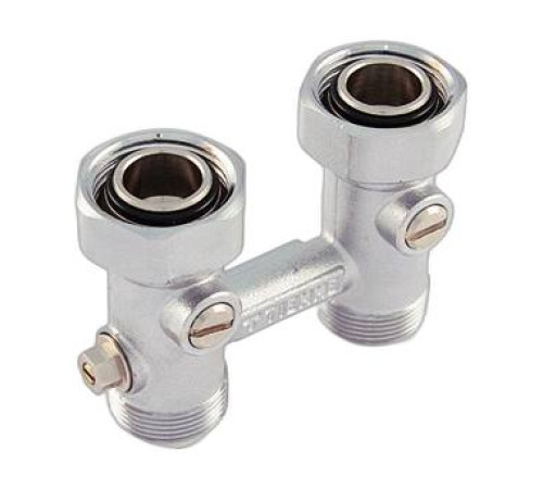 Распределитель двухтрубный с байпасом Tiemme 3/4 x 18 Евроконус 3390007