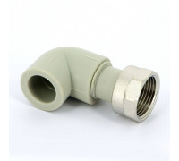 Угольник PP-R FV-Plast с накидной гайкой 20х3/4 227021