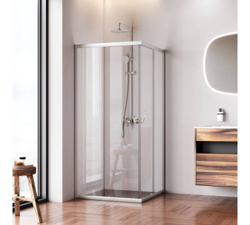 Душевое ограждение AM.PM Sunny 90x90 см без поддона W87G-403-9090-MT