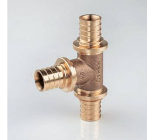 Тройник REHAU RAUTITAN RX 32-32-32 мм равнопроходной бронза 14564531001