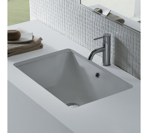 Раковина Globo Lavabi darredamento 60х40х19 см белый матовый VA083.BO