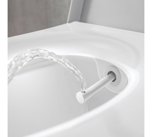 Унитаз-биде подвесной TECE TECEone 54х35 см безободковый смыв Tornado с сиденьем 9700216