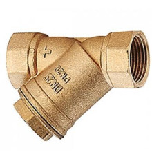 Фильтр механической очистки Giacomini R74A 3/4 ВР латунь R74AY104