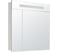 Шкаф зеркальный Roca Victoria Nord 800х810х140 мм LED белый глянец Z.RU90.0.003.3