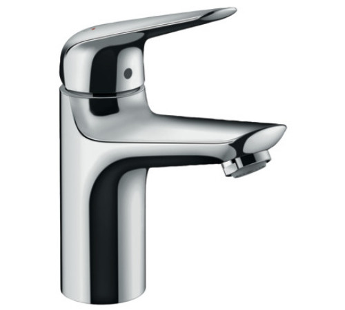 Смеситель для раковины hansgrohe Novus 98 мм со сливным гарнитуром 71030000