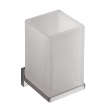 Стакан подвесной Colombo Design Look хром матовое стекло B1602.CR-VAN