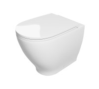 Унитаз напольный Kerasan Aquatech 55х36 см с крепежом белый 371901