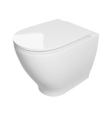 Унитаз напольный Kerasan Aquatech 55х36 см с крепежом белый 371901