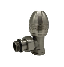 Вентиль угловой ручной SR Rubinetterie Ovus 1/2 матовый никель 0435-1500NS00