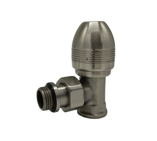 Вентиль угловой ручной SR Rubinetterie Ovus 1/2 матовый никель 0435-1500NS00