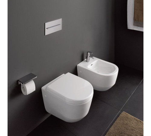 Биде подвесное Laufen Pro 53x36x33.5 см 1 отверстие LCC белый 8.3095.2.400.302.1