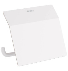 Держатель для туалетной бумаги hansgrohe AddStoris с крышкой белый матовый 41753700