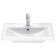Раковина накладная Duravit D-Neo 65х48 см с переливом 1 отверстие 2367650000