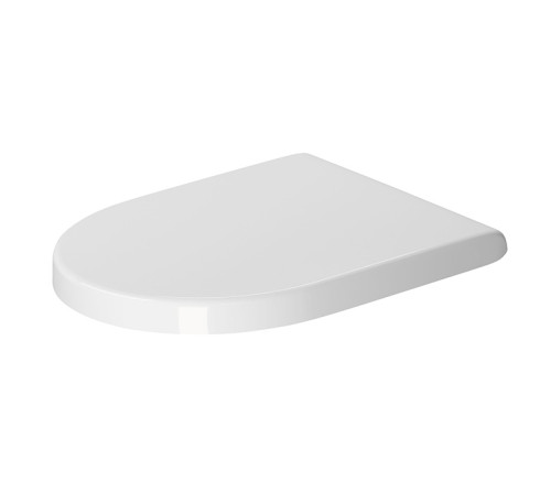 Сиденье для унитаза Duravit Starck 3 с микролифтом SoftClose петли нержавеющая сталь 0063890000