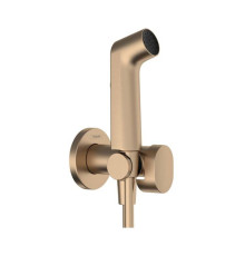 Гигиенический душ Hansgrohe Bidette S 1jet EcoSmart со шлангом и держателем шлифованная бронза 29232140