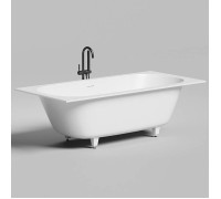 Ванна встраиваемая Salini Ornella Axis 190 Kit 190х90х60 см S-Sense белый глянцевый 103512G