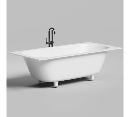 Ванна встраиваемая Salini Ornella Axis 190 Kit 190х90х60 см S-Sense белый глянцевый 103512G