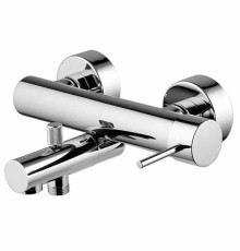 Смеситель для ванны и душа Fima Carlo Frattini Spillo Up брашированный никель F3034/1SN