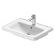 Раковина накладная Duravit D-Neo 65х48 см с переливом 1 отверстие 2367650000