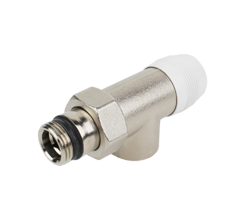 Вентиль отсекающий осевой EVR 1/2 ВН никелированный 10.3413