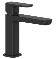 Смеситель для раковины Kludi Renon 110 мм без донного клапана черный матовый 422823975