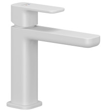 Смеситель для раковины Kludi Renon 110 мм без донного клапана белый матовый 422825375