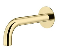 Излив для ванны настенный Plumberia Selection IXO 21 см золото SPT0060OR