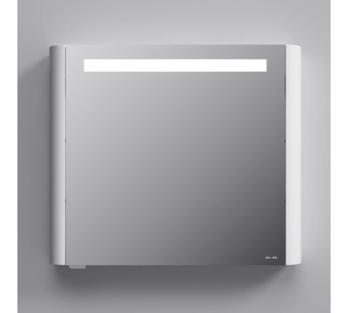 Зеркальный шкаф с подсветкой AM.PM Inspire V2.0 80 см левый белый глянец M30MCL0801WG
